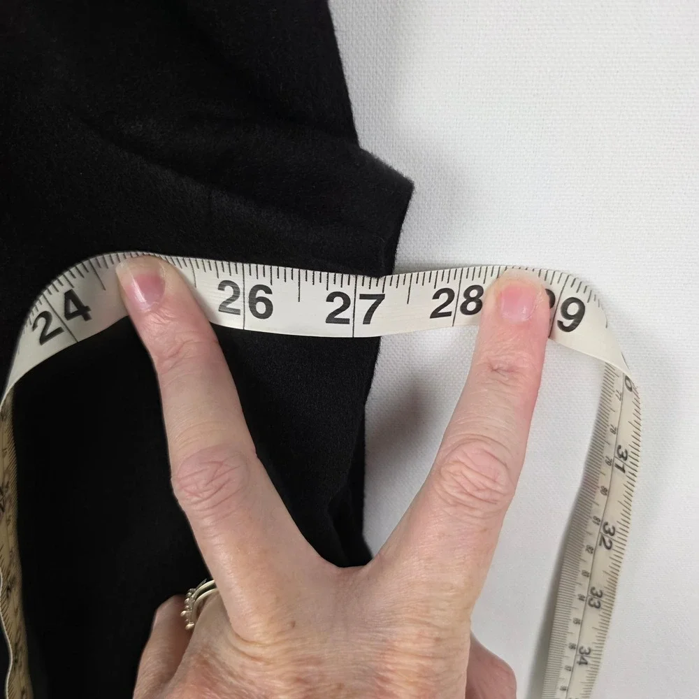 Pronto‎ Uomo Couture Mens 48R Black 100% Cashmere 2 Button Blazer Sport Coat